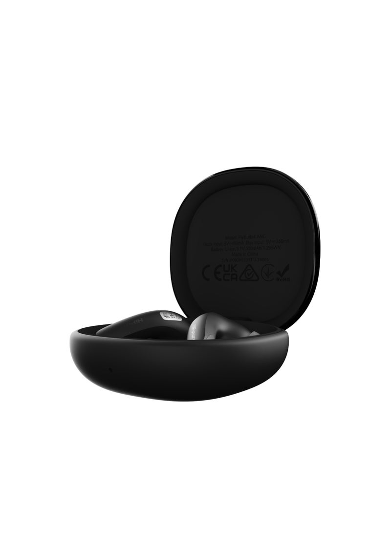 هاي فيوتشر سماعات FlyBuds4 ANC سوداء - Image 3